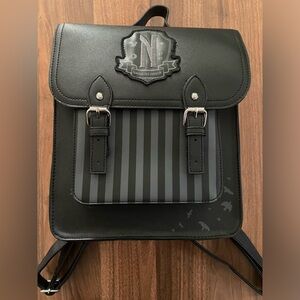 Wednesday Addams backpack